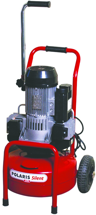Polaris 240 Silent Kompressor 10,5 bar 24 l. tank,  67 db(A)